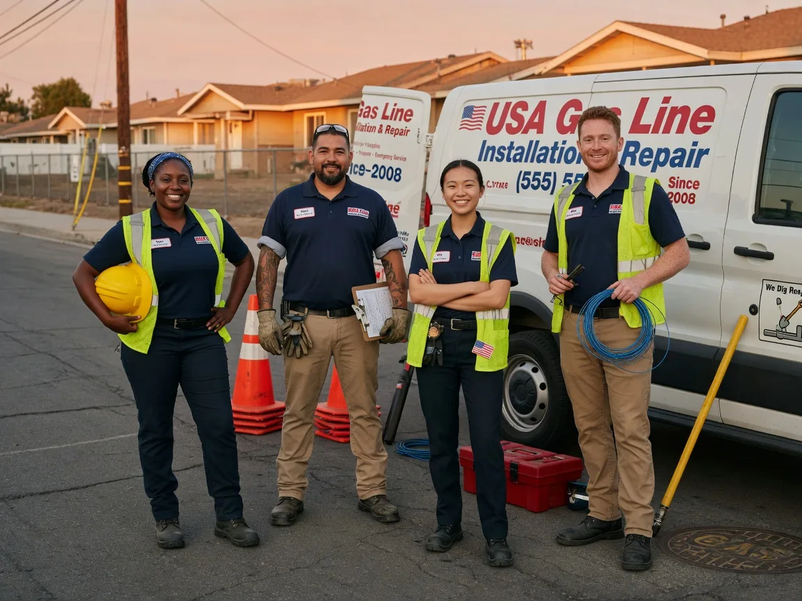 Gas Line Installation company in Adair, IL
